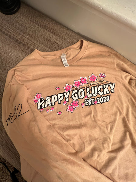 Happy go lucky Sakura (Tan)