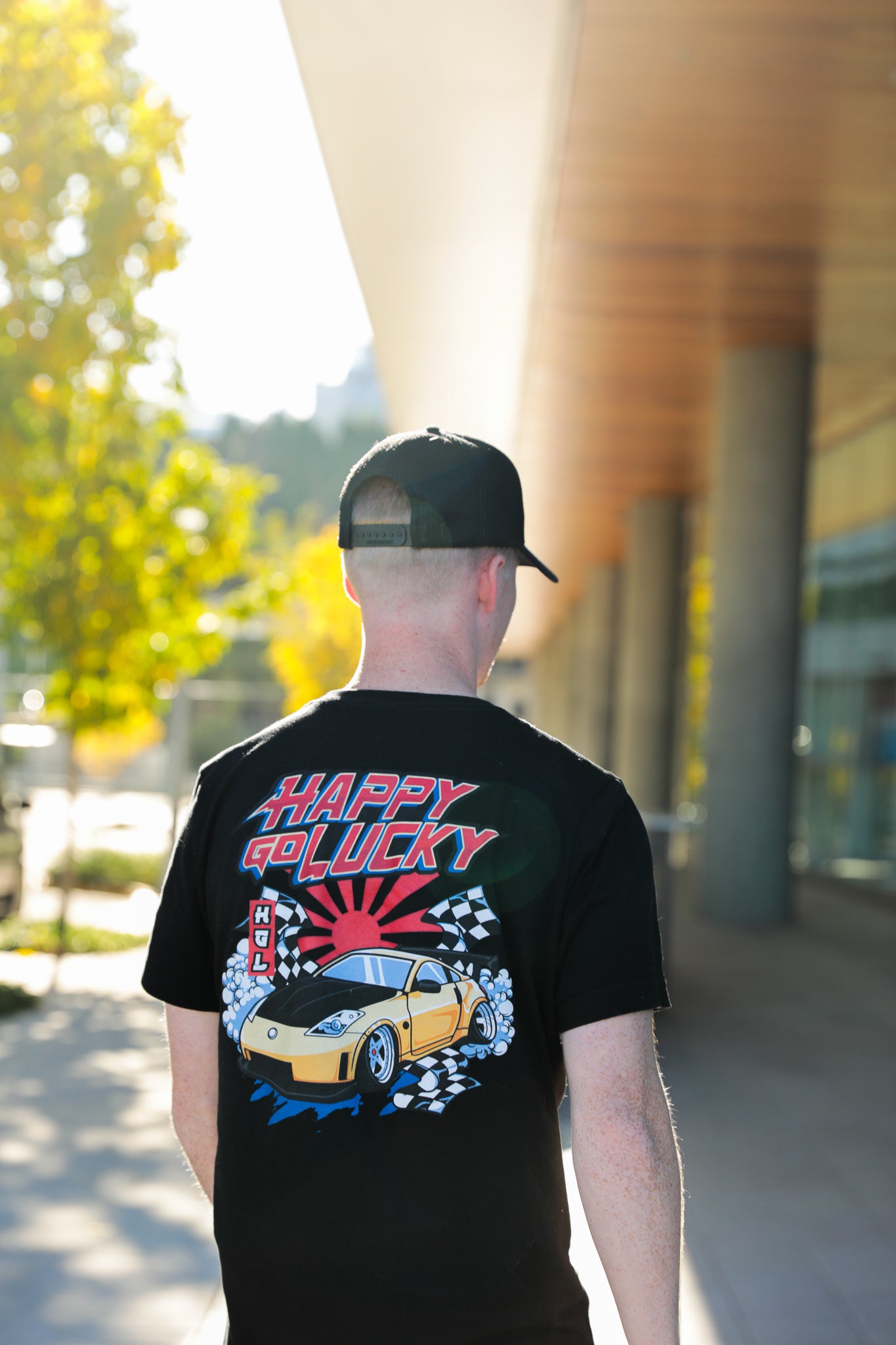 HONG KONG W HAPPINESS・T-SHIRT・BLACK Hong Kong Café T-Shirt – Wounded Elk